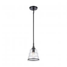 ELK Home 82164/1 - Boyer 6.5&#39;&#39; Wide 1-Light Mini Pendant - Matte Black