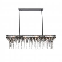 ELK Home 82236/4 - Fantania 36&#39;&#39; Wide 4-Light Linear Chandelier - Matte Black