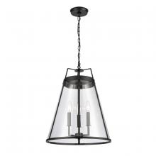 ELK Home 82275/3 - Judy 16&#39;&#39; Wide 3-Light Pendant - Matte Black