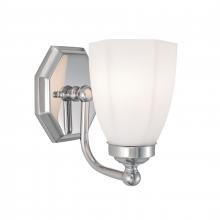 ELK Home 8318-CH-HXO - Trevi 7&#39;&#39; High 1-Light Sconce - Chrome