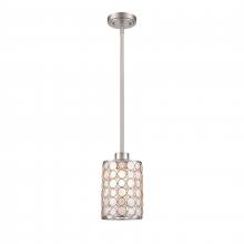 ELK Home 85500/1 - Sagamore 6&#39;&#39; Wide 1-Light Mini Pendant - Brushed Nickel