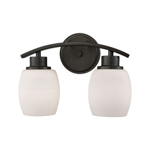 ELK Home CN170211 - Thomas - Casual Mission 12&#39;&#39; Wide 2-Light Vanity Light - Oil Rubbed Bronze