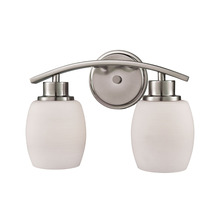 ELK Home CN170212 - Thomas - Casual Mission 12&#39;&#39; Wide 2-Light Vanity Light - Brushed Nickel