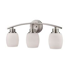 ELK Home CN170312 - Thomas - Casual Mission 20&#39;&#39; Wide 3-Light Vanity Light - Brushed Nickel