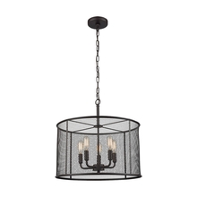 ELK Home CN250541 - Thomas - Williamsport 18'' Wide 5-Light Chandelier - Oil Rubbed Bronze