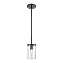 ELK Home CN290156 - Thomas - Oakland 4&#39;&#39; Wide 1-Light Mini Pendant - Black