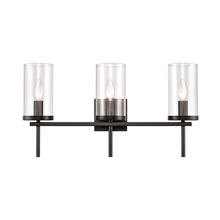 ELK Home CN290316 - Thomas - Oakland 23&#39;&#39; Wide 3-Light Vanity Light - Black