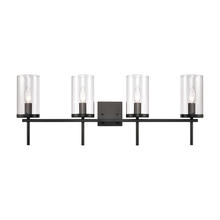 ELK Home CN290416 - Thomas - Oakland 32.5&#39;&#39; Wide 4-Light Vanity Light - Black