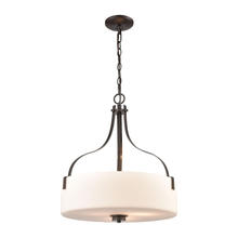 ELK Home CN300841 - Thomas - Market Square 18&#39;&#39; Wide 3-Light Pendant - Oil Rubbed Bronze