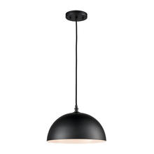 ELK Home CN700156 - Thomas - Chelsea 12&#39;&#39; Wide 1-Light Pendant - Black