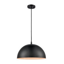 ELK Home CN701156 - Thomas - Chelsea 16&#39;&#39; Wide 1-Light Pendant - Black