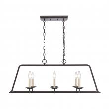 ELK Home EC89695/6 - Joanie 34&#39;&#39; Wide 6-Light Linear Chandelier - Old Bronze