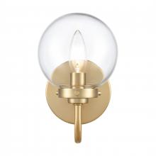 ELK Home EC89940/1 - Fairbanks 8.5&#39;&#39; High 1-Light Sconce - Brushed Gold and Clear