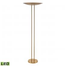 ELK Home H0019-11543-LED - Marston 72&#39;&#39; High 2-Light Floor Lamp - Aged Brass - Includes LED Bulb