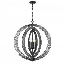 ELK Home H0019-9622 - Orme 27&#39;&#39; Wide 4-Light Pendant - Black