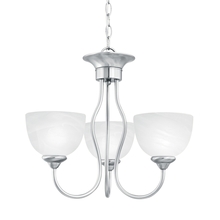 ELK Home SL801478 - Thomas - Tahoe 19&#39;&#39; Wide 3-Light Chandelier - Brushed Nickel