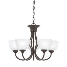 ELK Home SL801563 - Thomas - Tahoe 24&#39;&#39; Wide 5-Light Chandelier - Painted Bronze