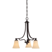 ELK Home TK0019704 - Thomas - Treme 20&#39;&#39; Wide 3-Light Chandelier - Espresso